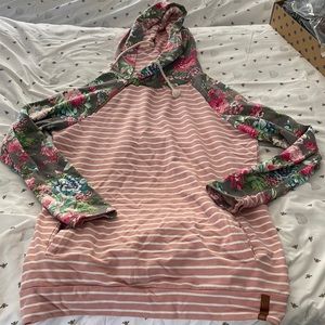 Ampersand XXL double hood hoodie